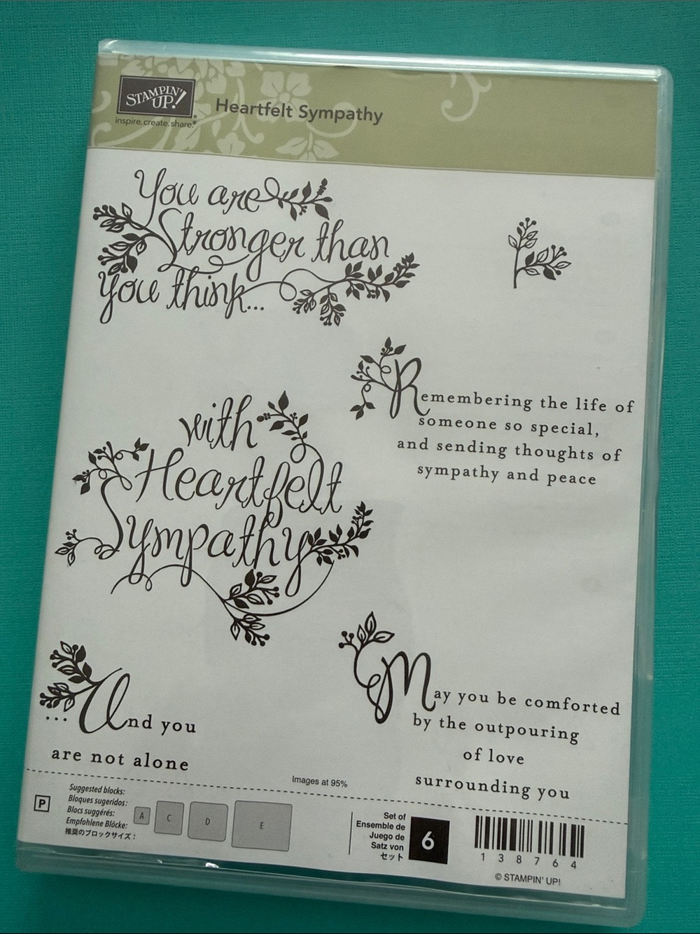 Stampin' Up! Heartfelt Sympathy Stamp Set